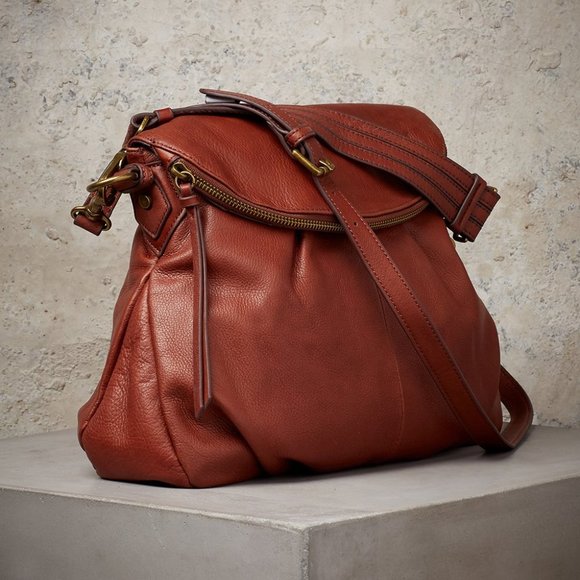 Margot New-York Adelle Hobo Bag in Cognac (Brand New-Never Used) - Picture 3 of 6